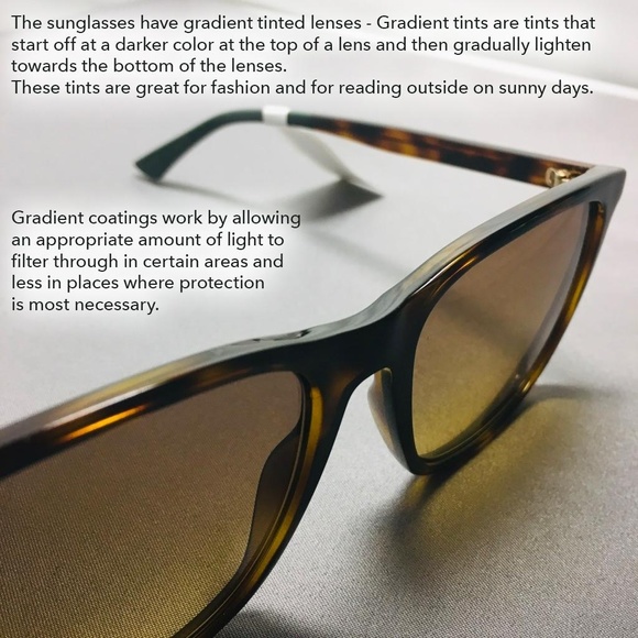 Gucci Sunglasses Havana/Multicolor Gradient Lens - Picture 4 of 5